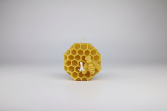 Hexagonal Bee Candle