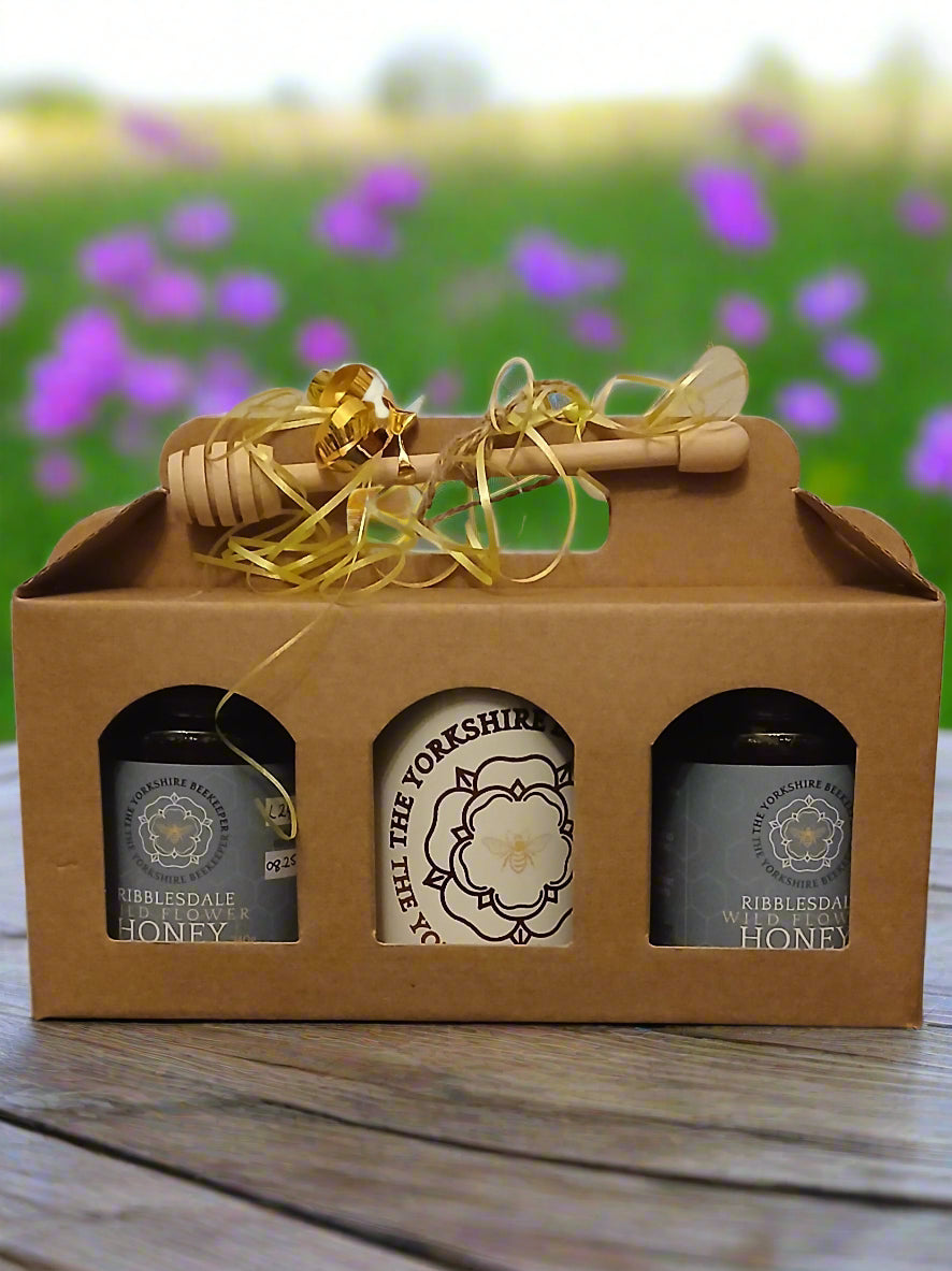 Gift Box & Honey Dipper (2 Sizes - Add contents separately)