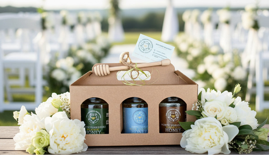 Gift Box with Honey Dipper