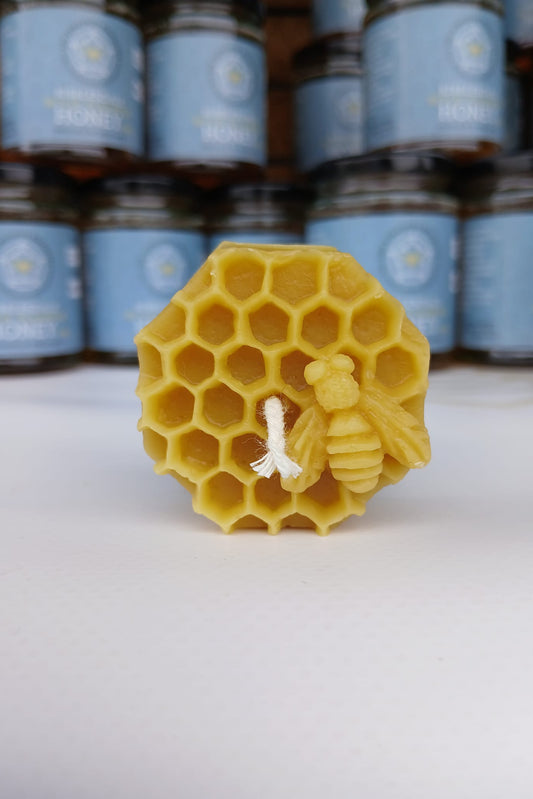 Hexagonal Bee Candle